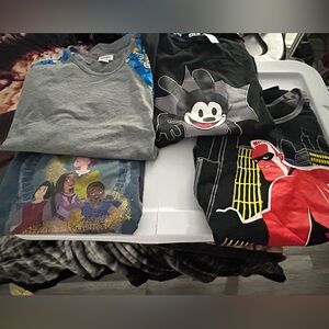 Lot of 3 Disney Parks  tees and one 3/4 sleeve Donald Duck top